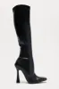 Aiden Knee High Boots - Black sold by Fashion Nova