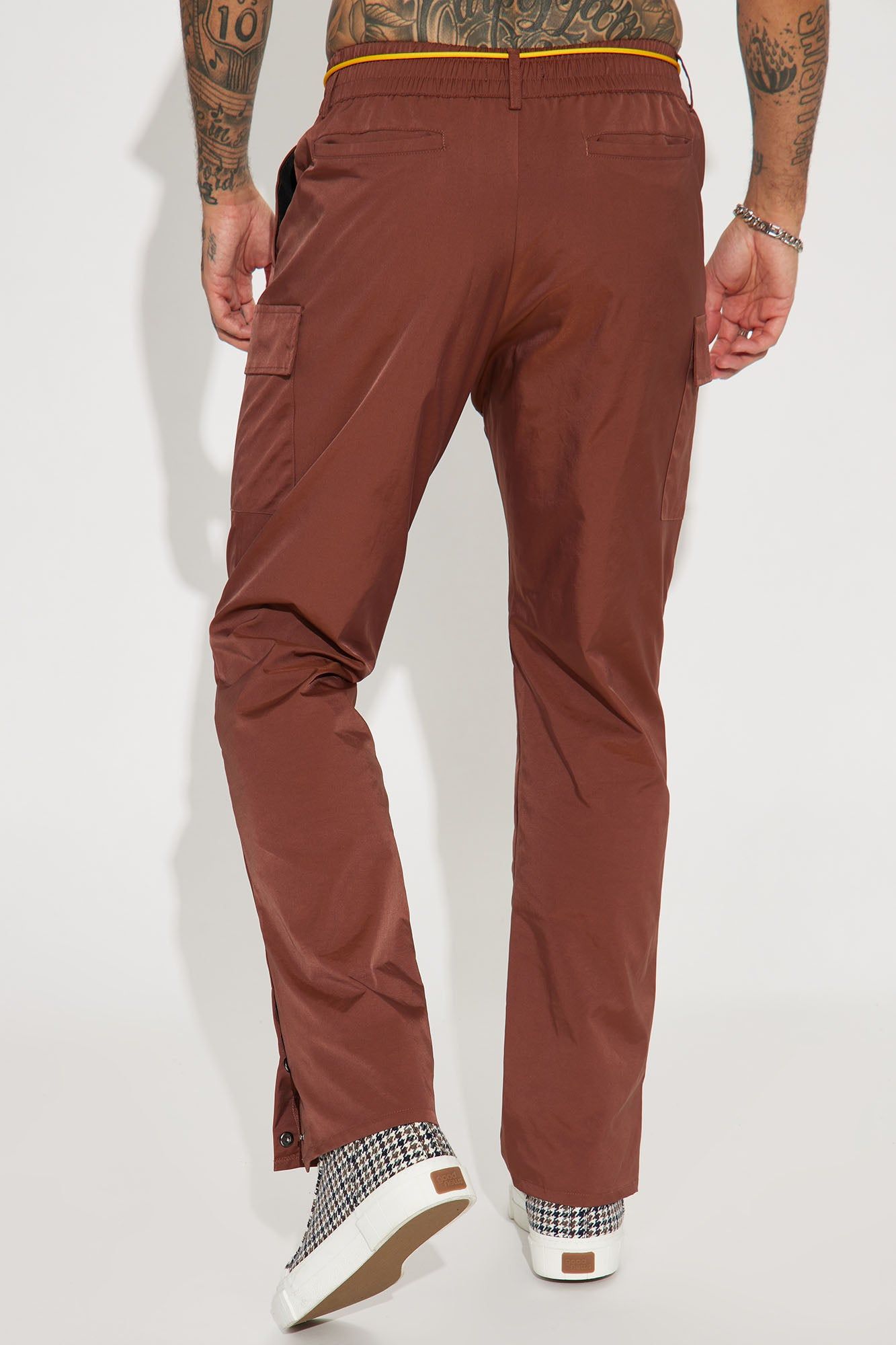 Prized Possession Nylon Pants - Brown sold by Fashion Nova product image thumbnail 7