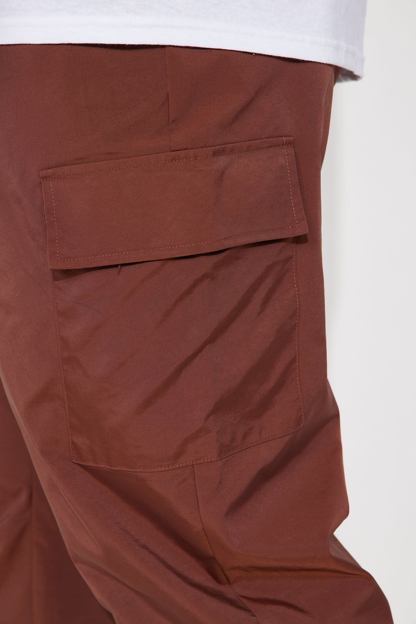 Prized Possession Nylon Pants - Brown sold by Fashion Nova product image thumbnail 9