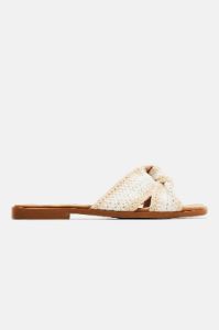 Mikah Flat Sandals - Beige sold by Fashion Nova