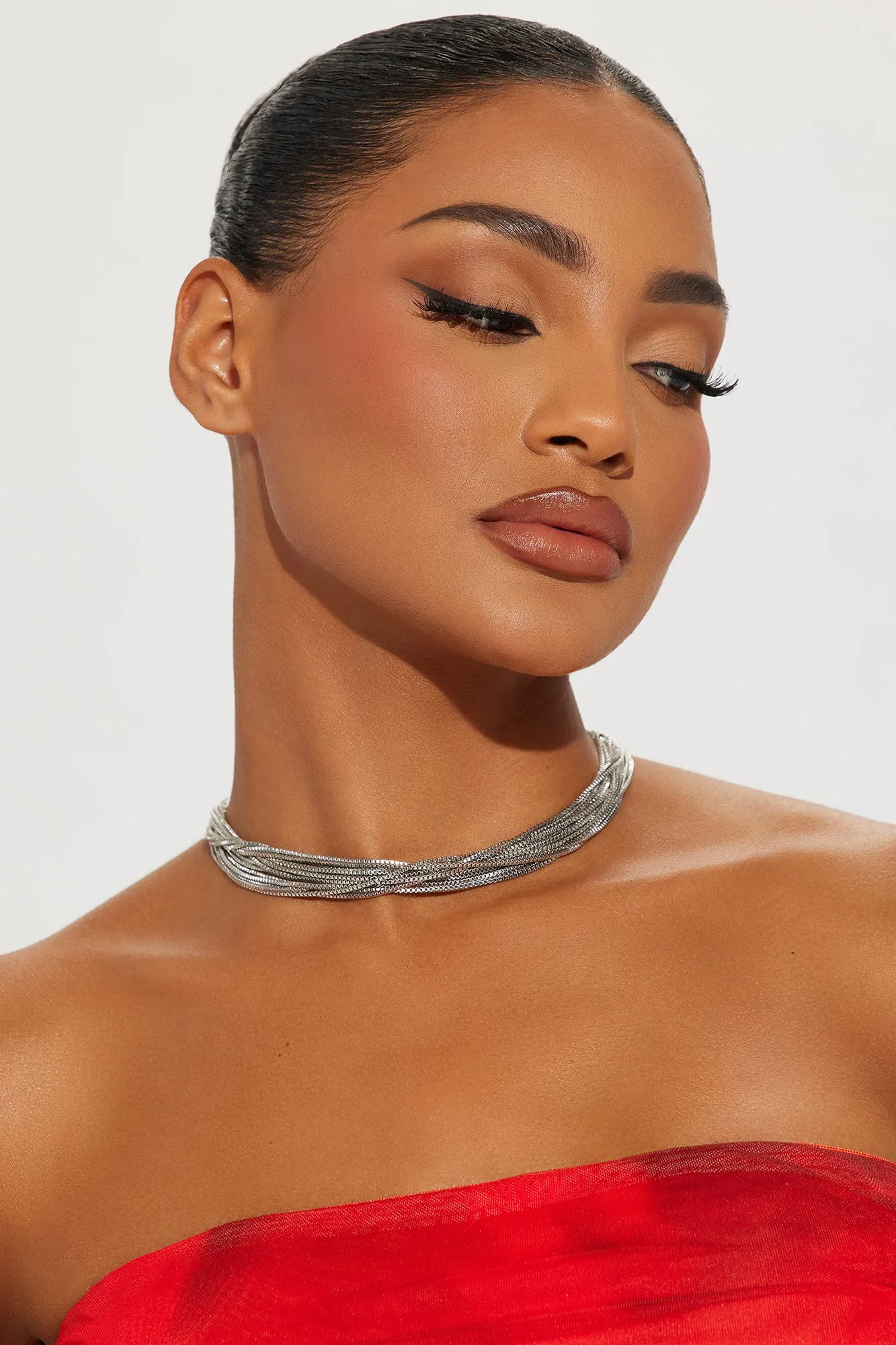 Solid Babe Necklace - Silver sold by Fashion Nova product image thumbnail 2