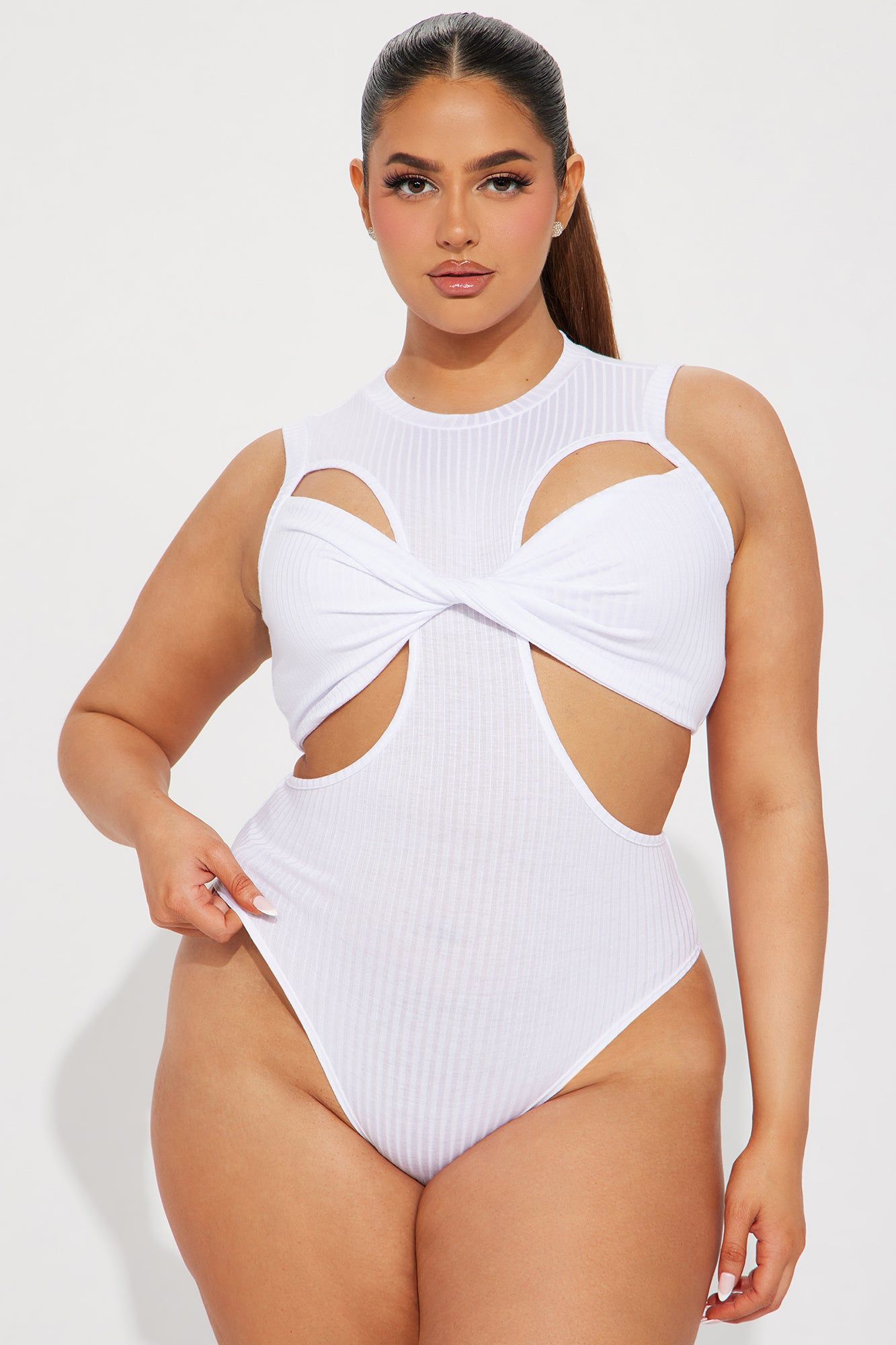 Need You Most Bodysuit - White sold by Fashion Nova product image thumbnail 5