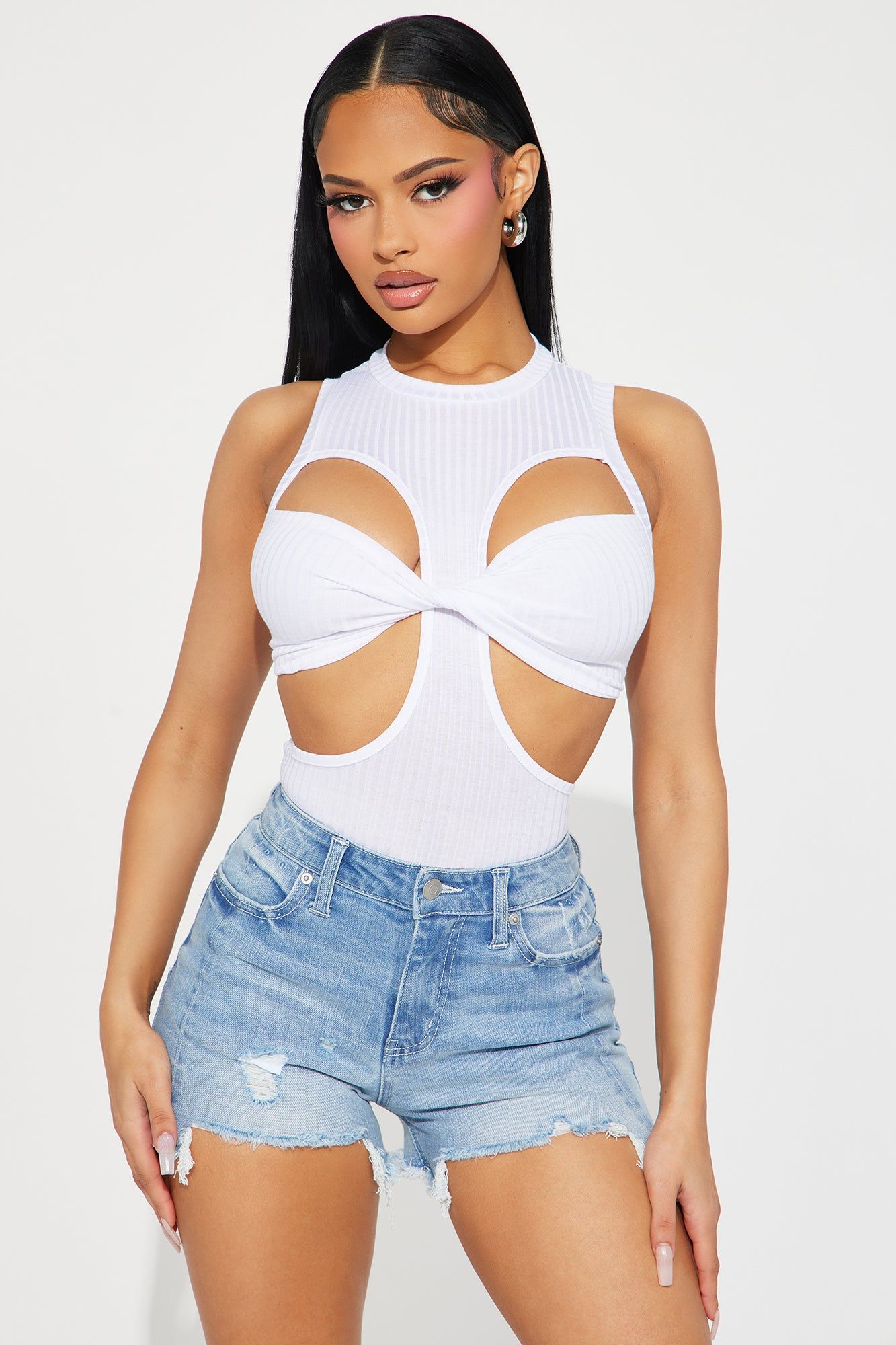 Need You Most Bodysuit - White sold by Fashion Nova product image thumbnail 3