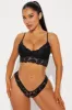 Carla Lace 2 Piece Set - Black sold by Fashion Nova