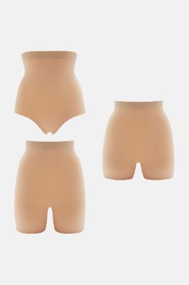 Curvy And Cute Shapewear 3 Pack - Nude sold by Fashion Nova