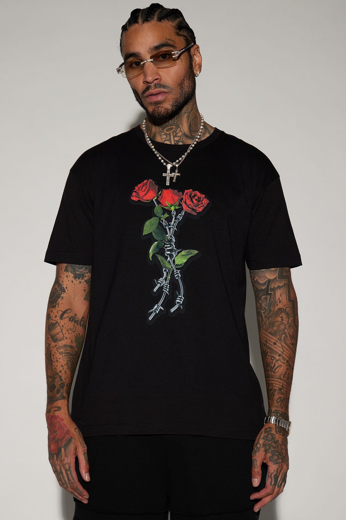 God Bless Whoever Short Sleeve Tee - Black sold by Fashion Nova