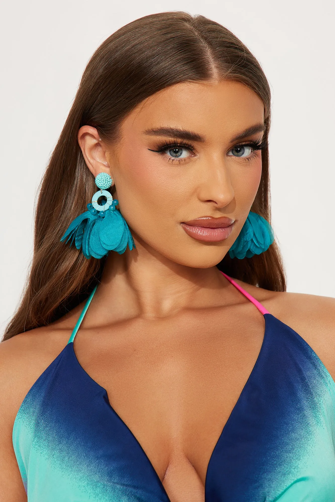 Dancing In The Garden Earrings - Blue sold by Fashion Nova product image thumbnail 2