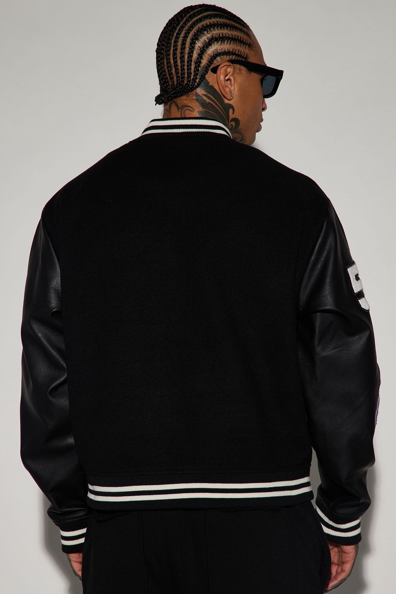 Spring Game Varsity Jacket - Black sold by Fashion Nova product image thumbnail 4