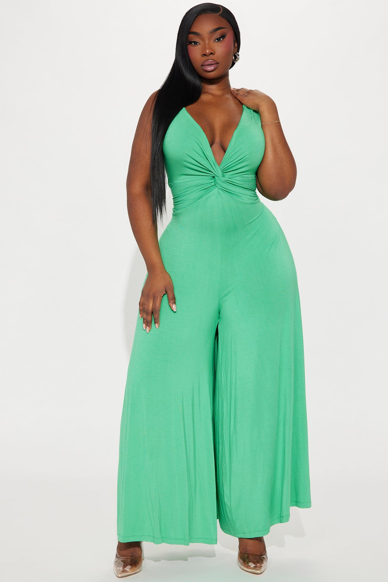 Don't Doubt Me Jumpsuit - Kelly Green sold by Fashion Nova product image thumbnail 5