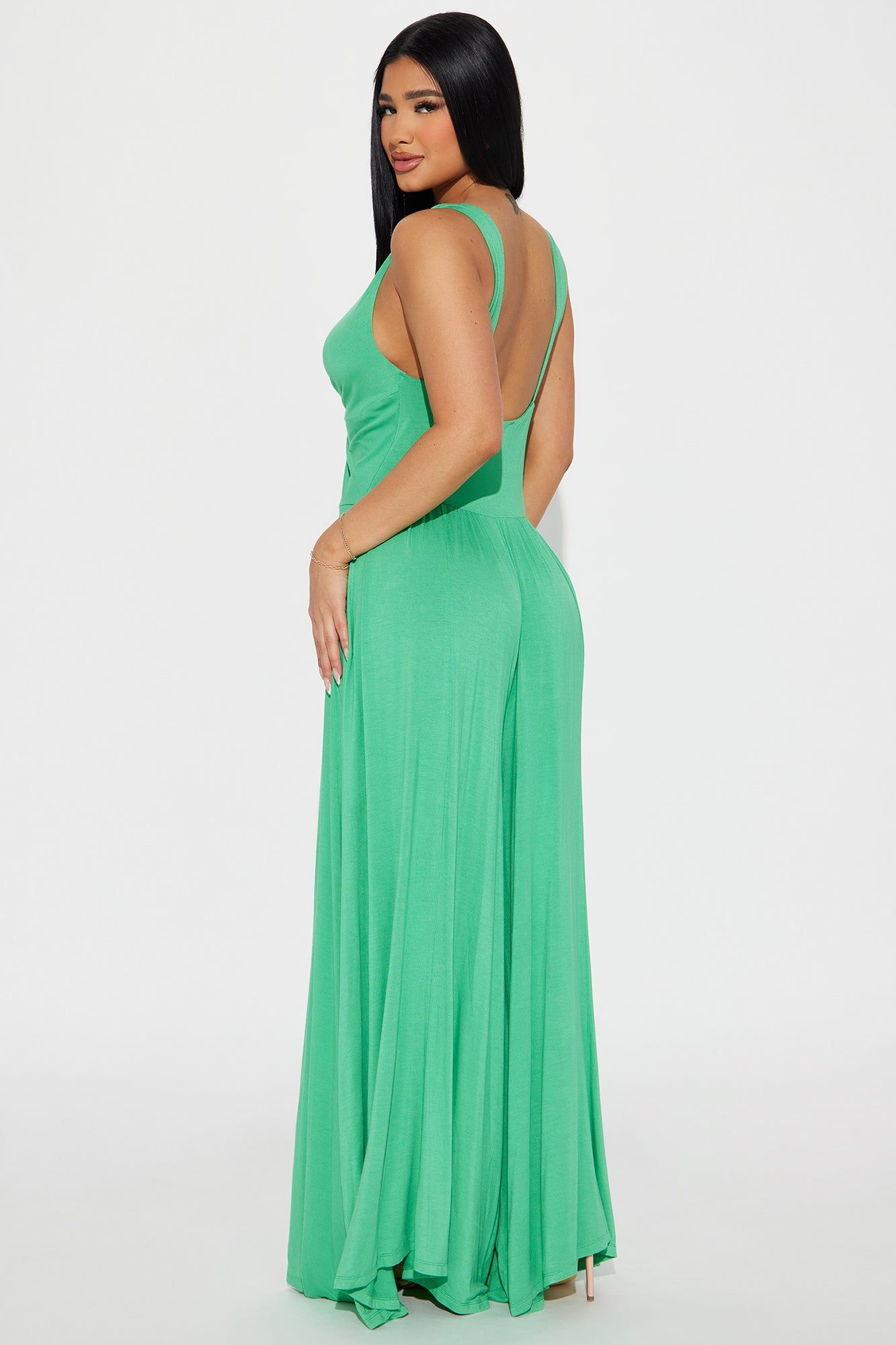 Don't Doubt Me Jumpsuit - Kelly Green sold by Fashion Nova product image thumbnail 3