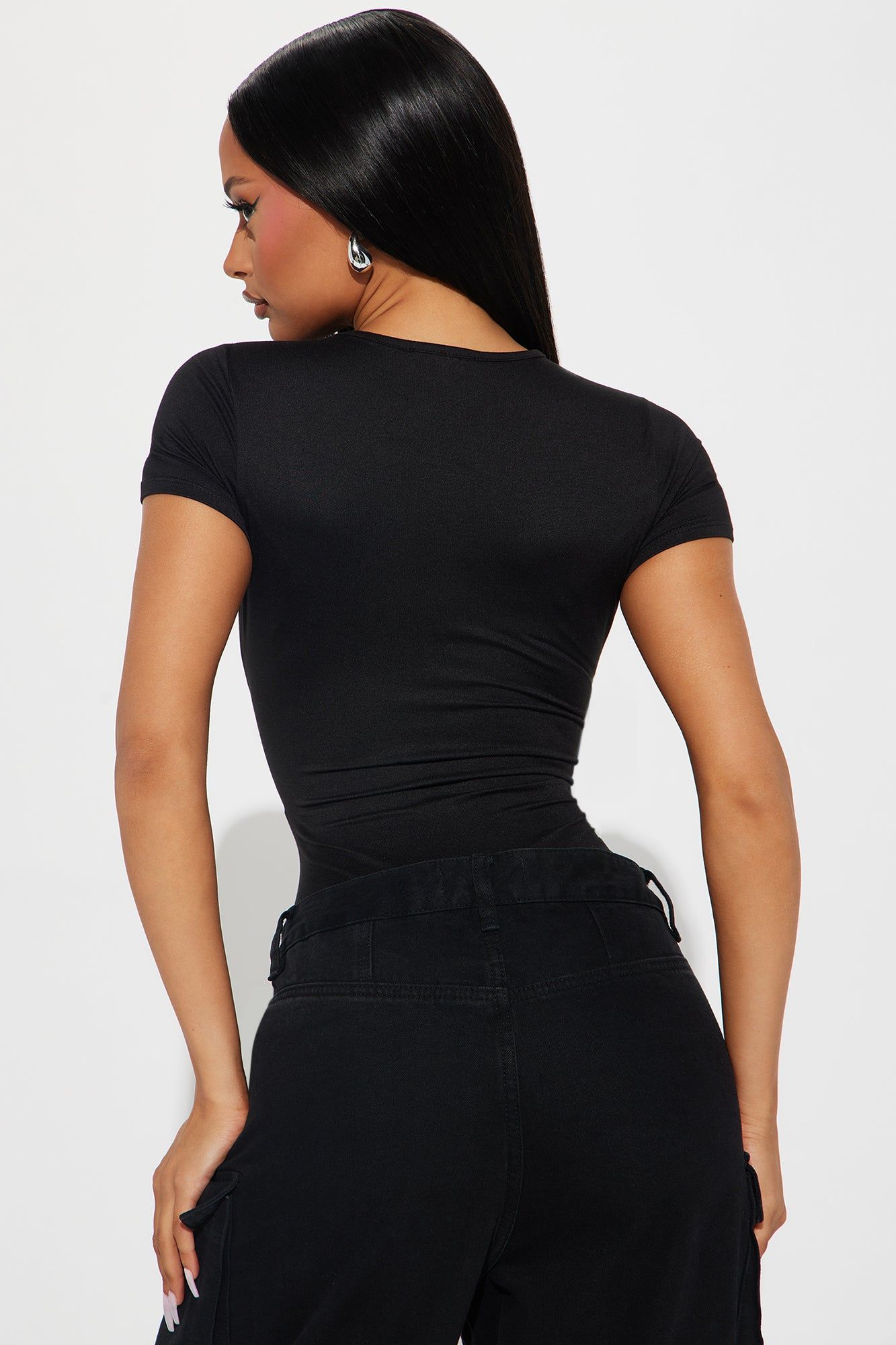 Ride A Cowgirl Bodysuit - Black/combo sold by Fashion Nova product image thumbnail 4