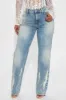 True To You Stretch Straight Leg Jeans - Vintage Wash sold by Fashion Nova
