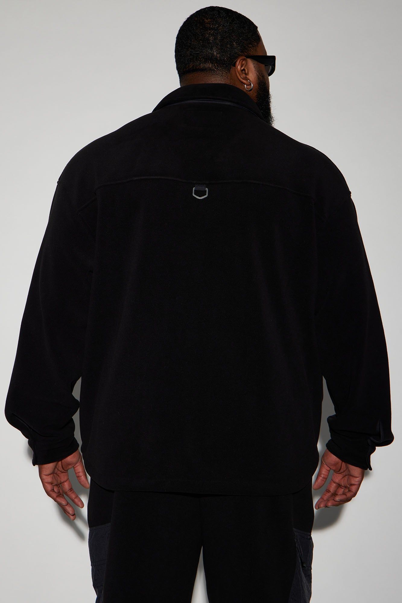 Watch It Happen Shacket - Black sold by Fashion Nova product image thumbnail 6