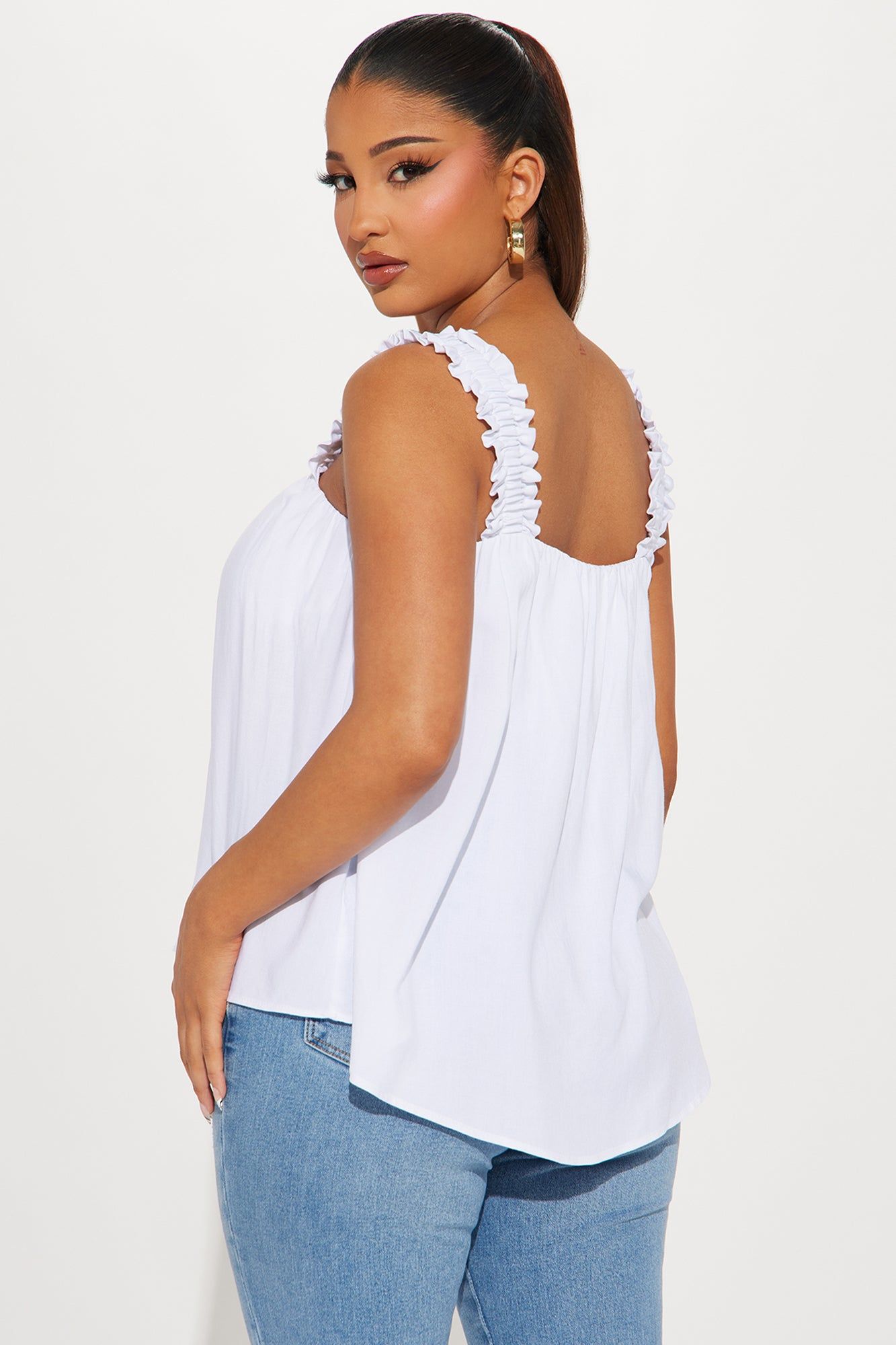 Connie Top - White sold by Fashion Nova product image thumbnail 3