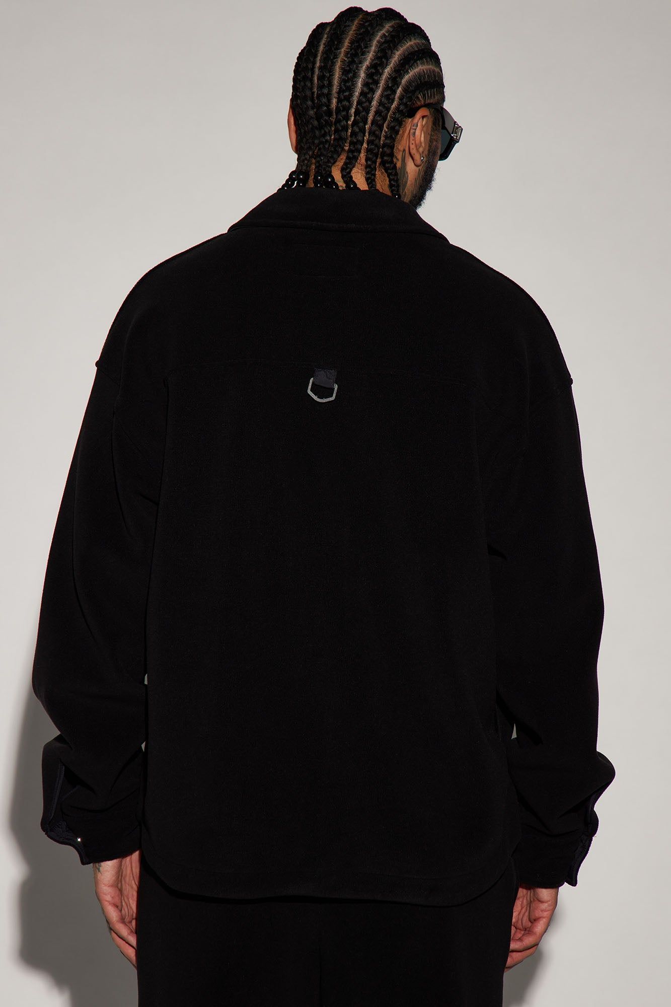 Watch It Happen Shacket - Black sold by Fashion Nova product image thumbnail 3