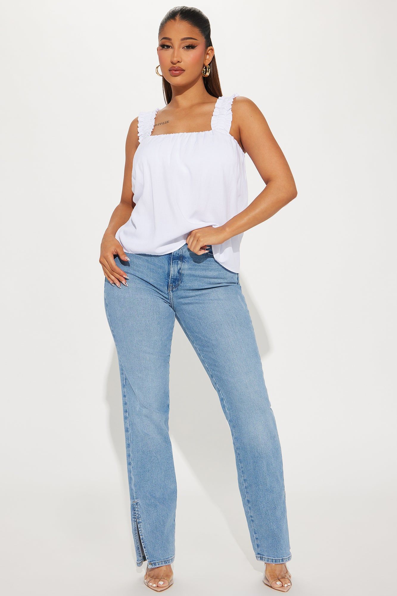 Connie Top - White sold by Fashion Nova product image thumbnail 2