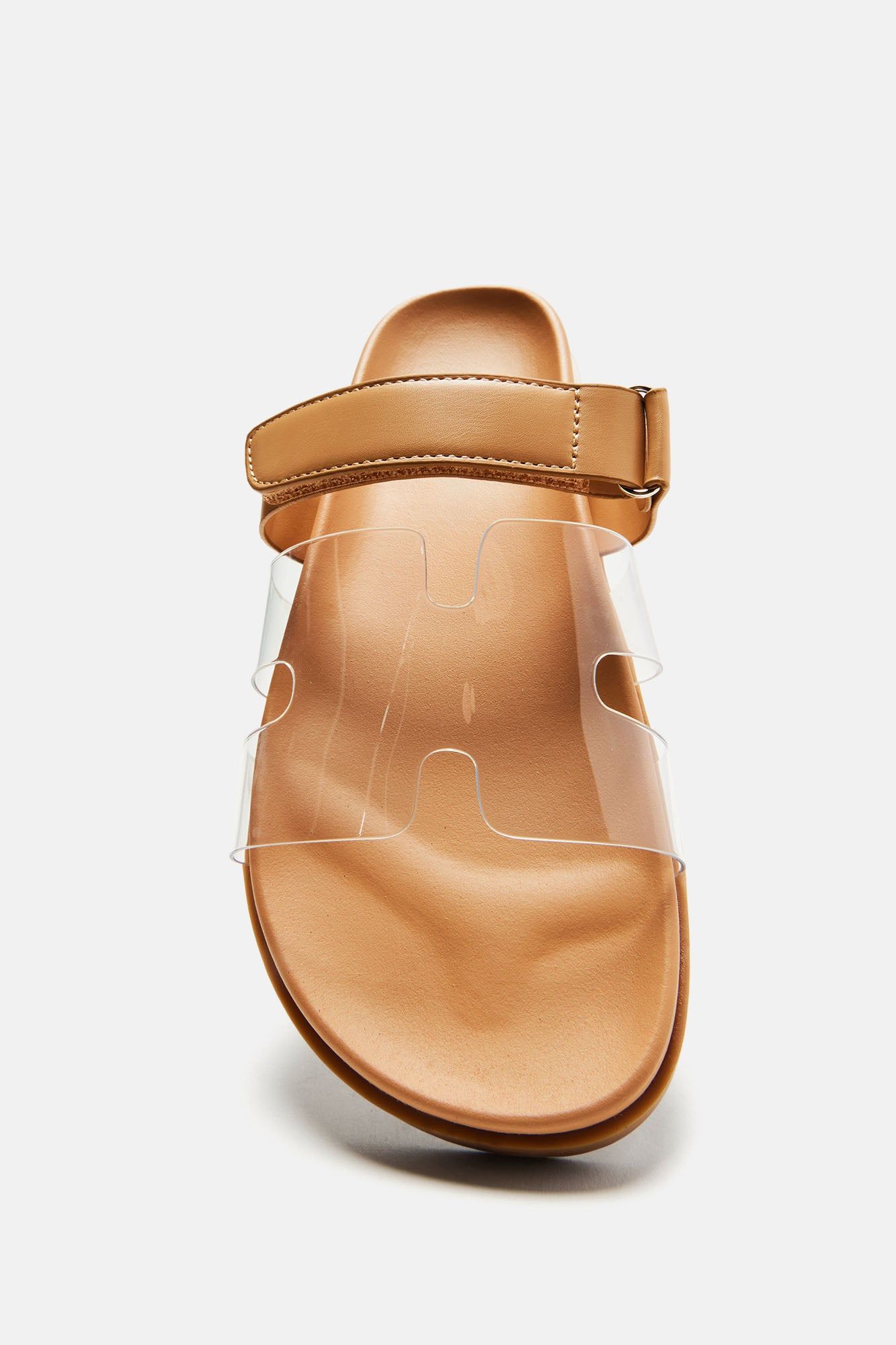 Ayana Clear Casual Slides - Beige sold by Fashion Nova product image thumbnail 3