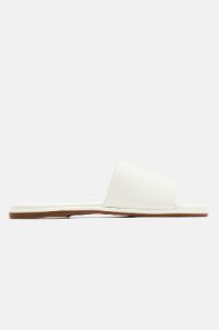 Got To See You Flat Sandals - White sold by Fashion Nova