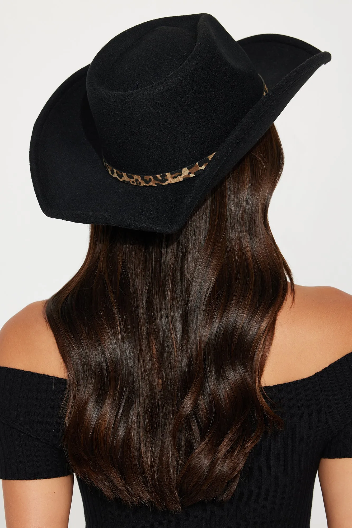 Ride On The Wild Side Cowboy Hat - Black sold by Fashion Nova product image thumbnail 2