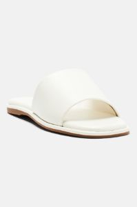Got To See You Flat Sandals - White sold by Fashion Nova