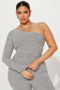 Staci Jumpsuit - Heather Grey sold by Fashion Nova