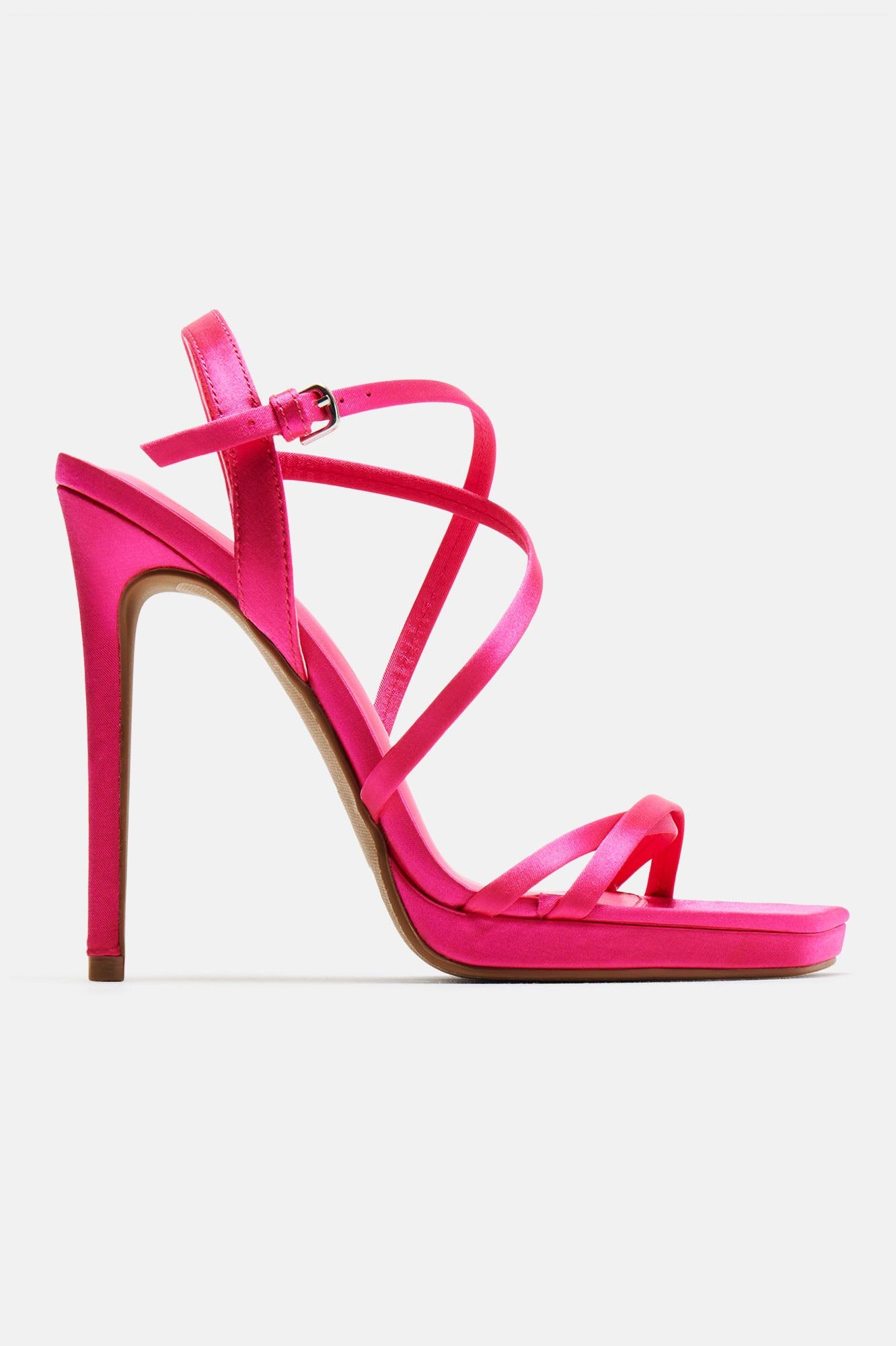 Solina Heeled Sandals - Pink sold by Fashion Nova product image thumbnail 5