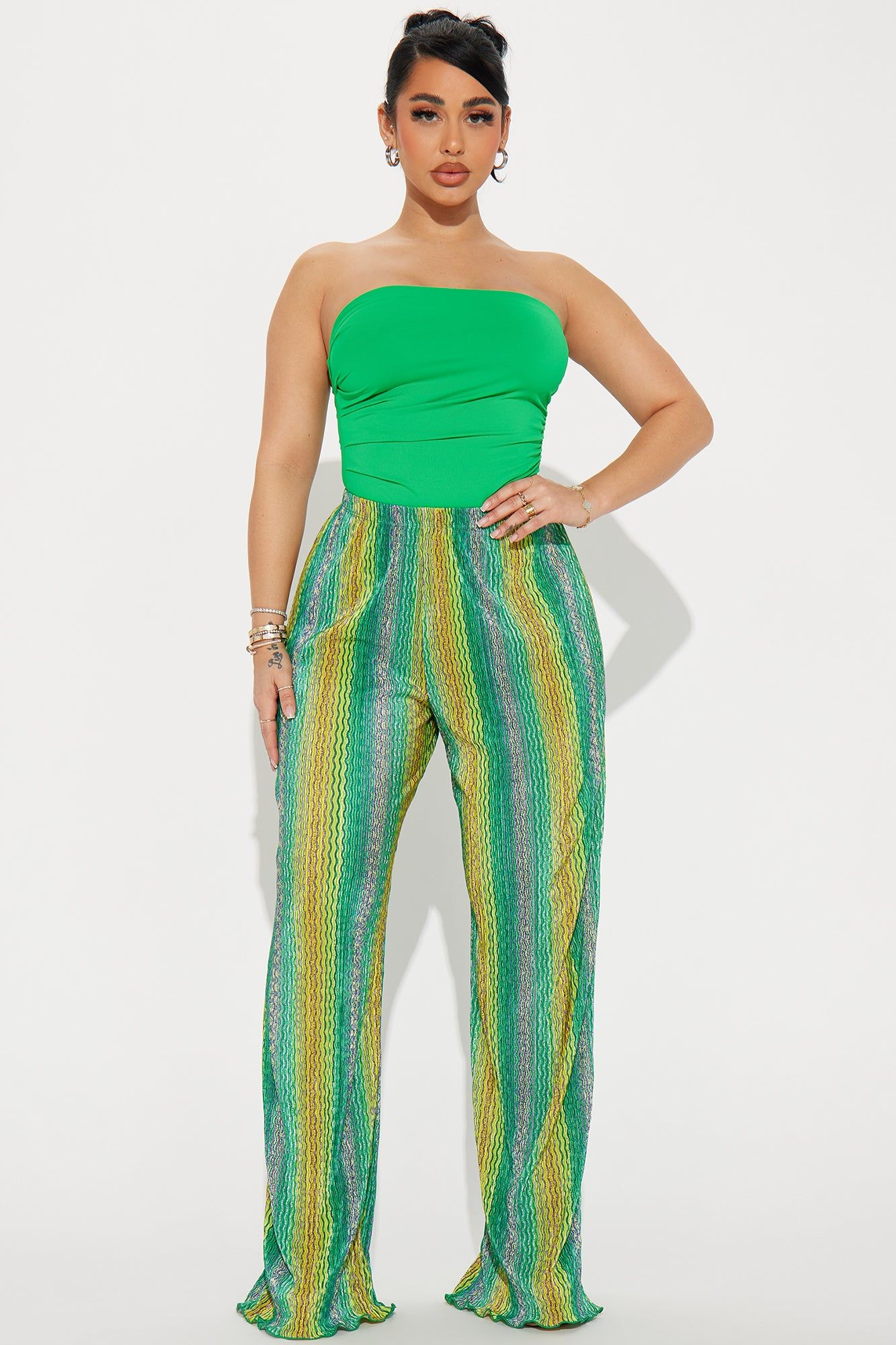 Sunday Brunch Bodysuit - Kelly Green sold by Fashion Nova product image thumbnail 2