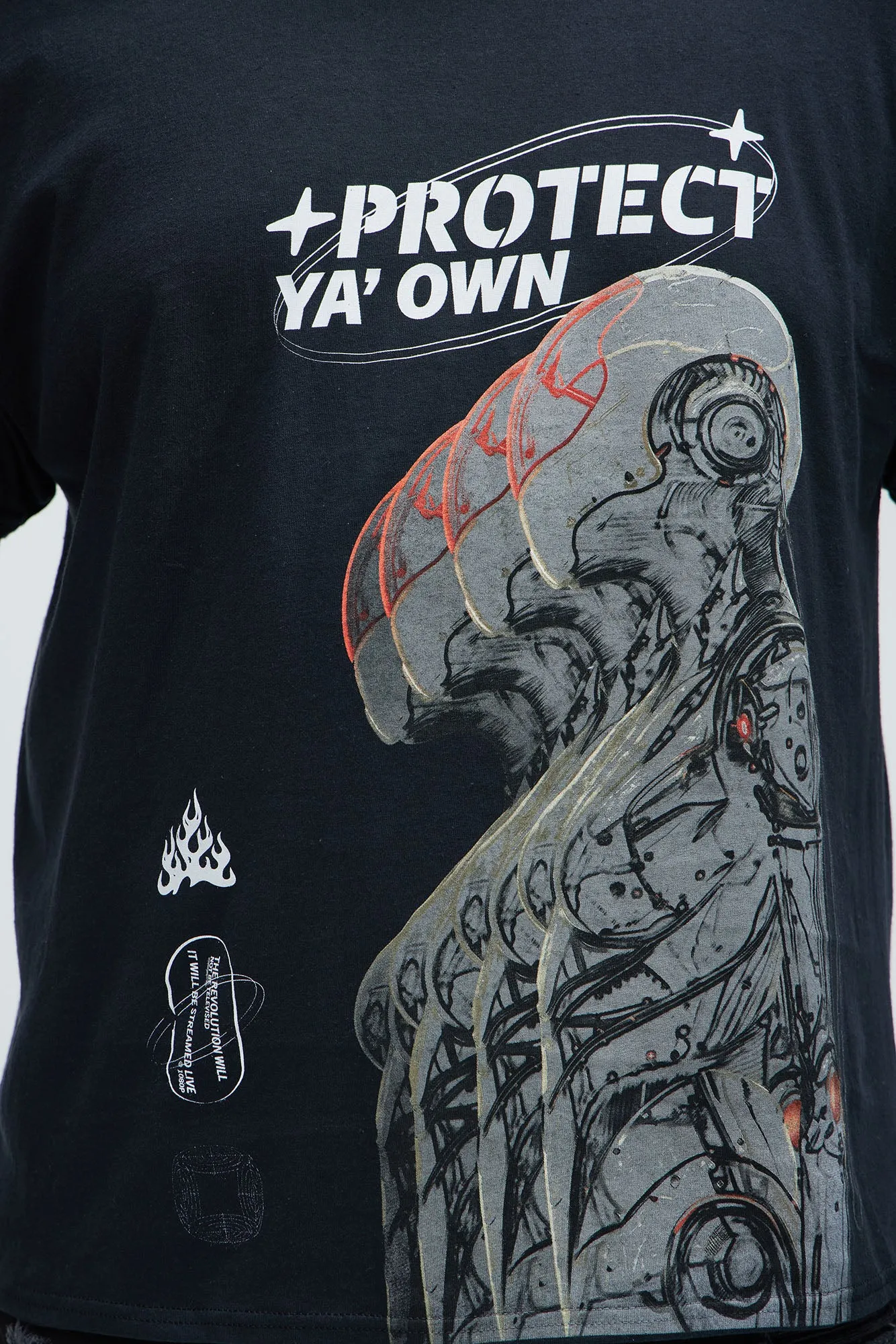 Protect Ya Own Short Sleeve Tee - Black sold by Fashion Nova product image thumbnail 5