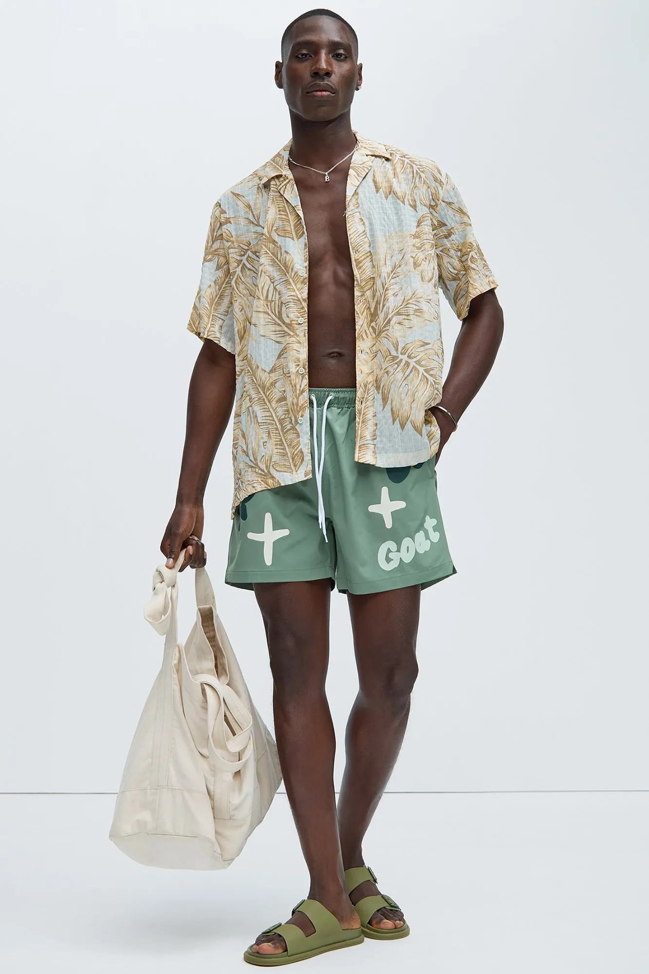 Leaf Time Shirt - Grey/combo sold by Fashion Nova product image thumbnail 2