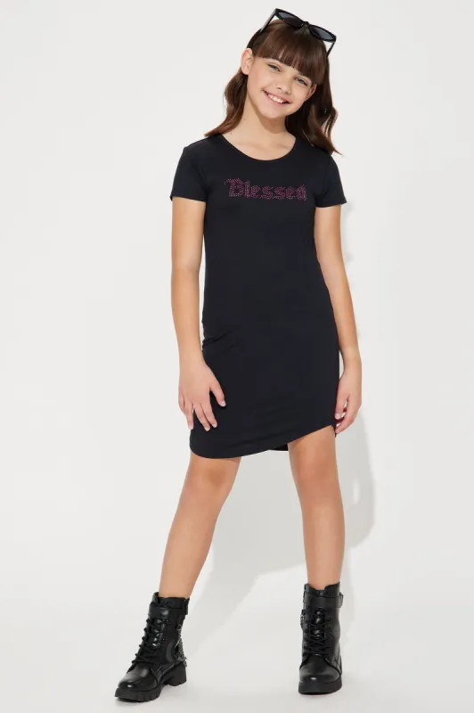 Mini Scoop Around and Found Out Dress - Black sold by Fashion Nova