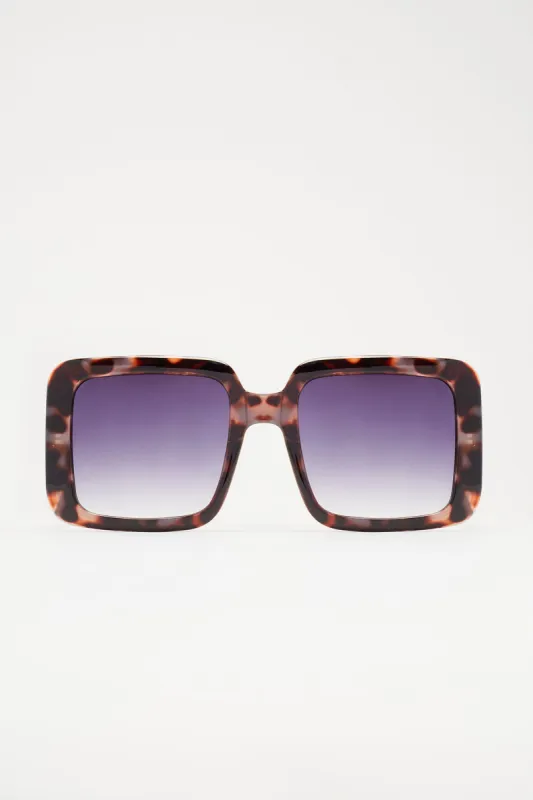 Meredith Moment Sunglasses - Tortoise sold by Fashion Nova