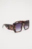 Meredith Moment Sunglasses - Tortoise sold by Fashion Nova