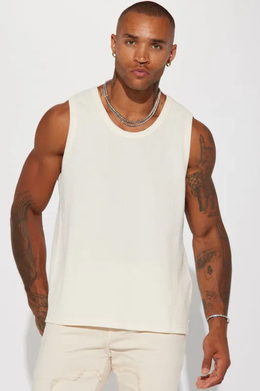 The Forest Drive Tank - Cream sold by Fashion Nova