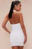 Shiloh Embellished Mini Dress - White sold by Fashion Nova