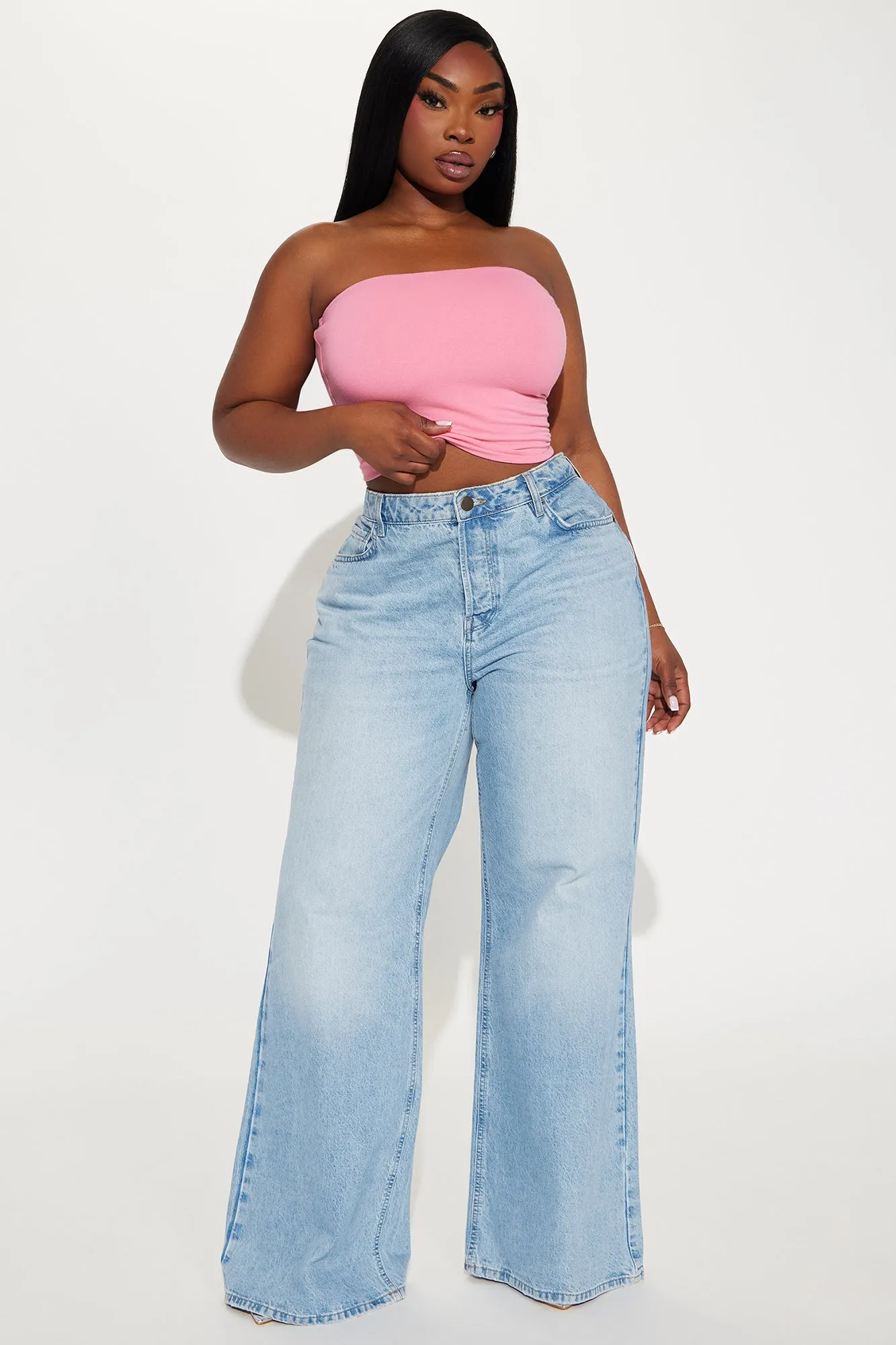 Essential Bandeau - Bubblegum Pink sold by Fashion Nova product image thumbnail 5
