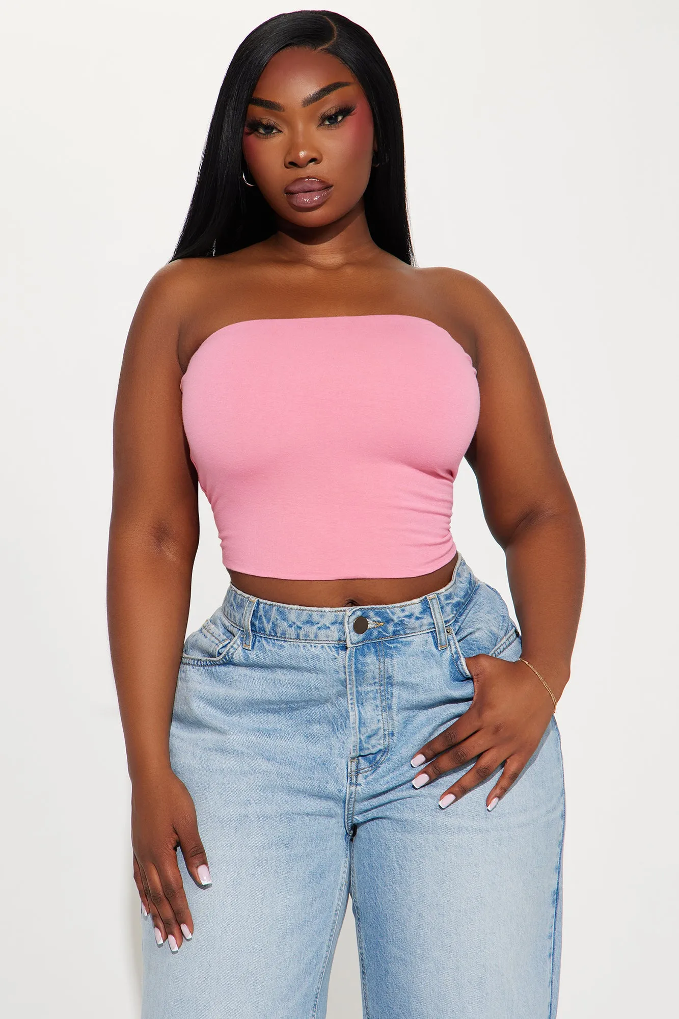 Essential Bandeau - Bubblegum Pink sold by Fashion Nova product image thumbnail 4