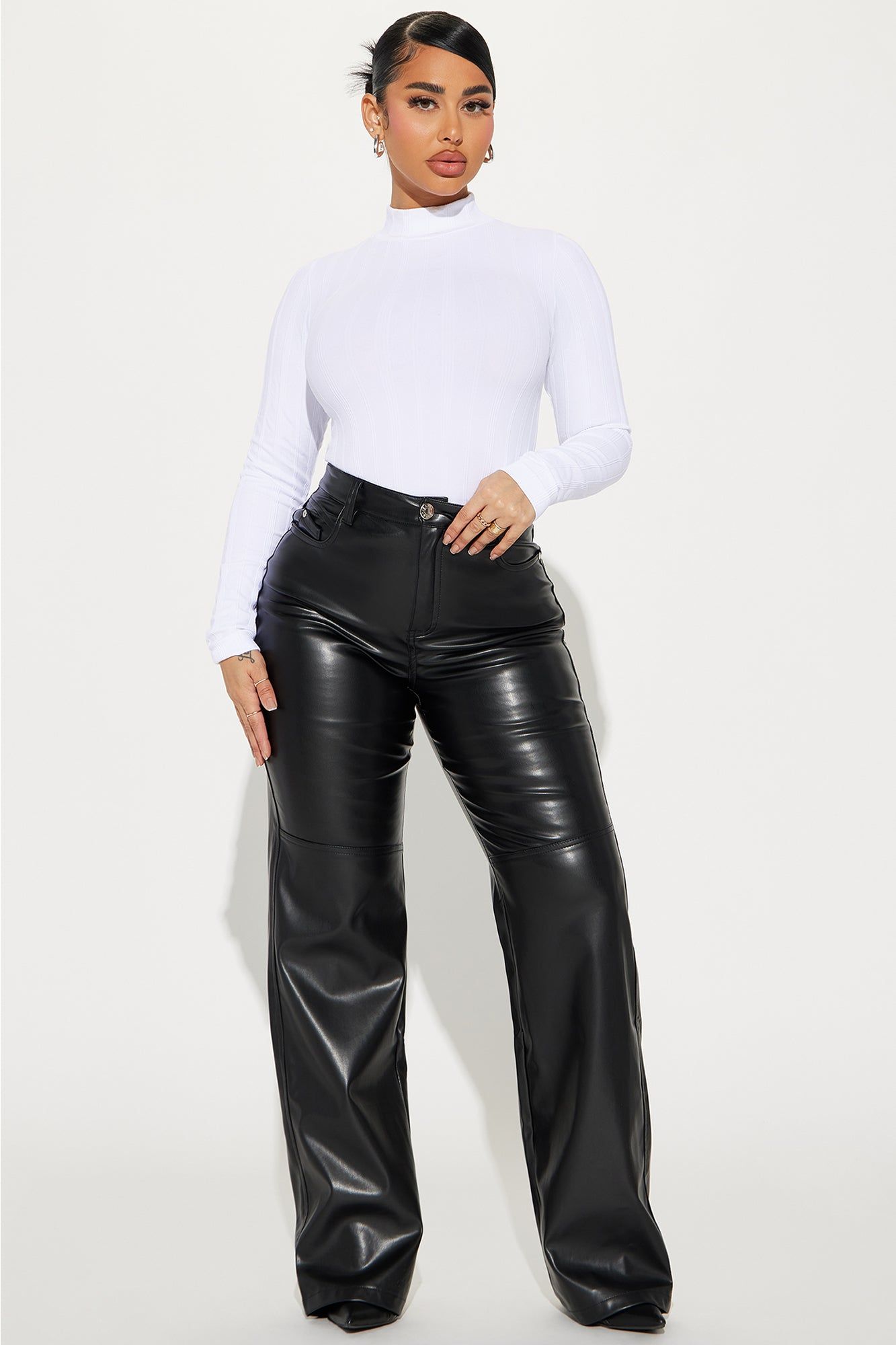 Mariana Seamless Long Sleeve Top - White sold by Fashion Nova product image thumbnail 2