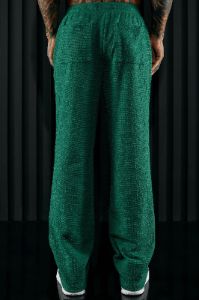 Jordan Textured Slim Pants - Green sold by Fashion Nova
