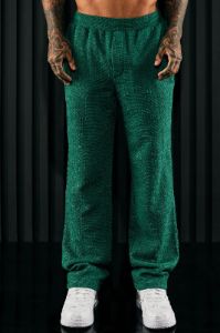 Jordan Textured Slim Pants - Green sold by Fashion Nova