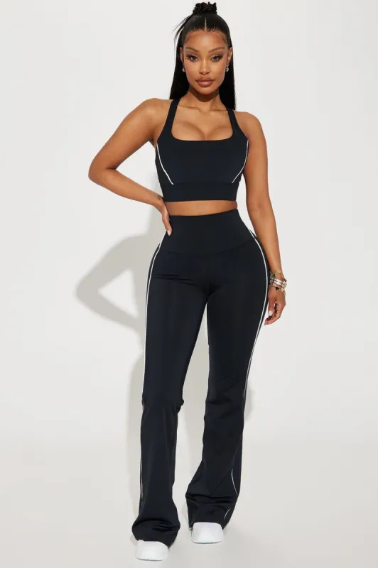 Aligned Elevate Active Yoga Pant - Black sold by Fashion Nova