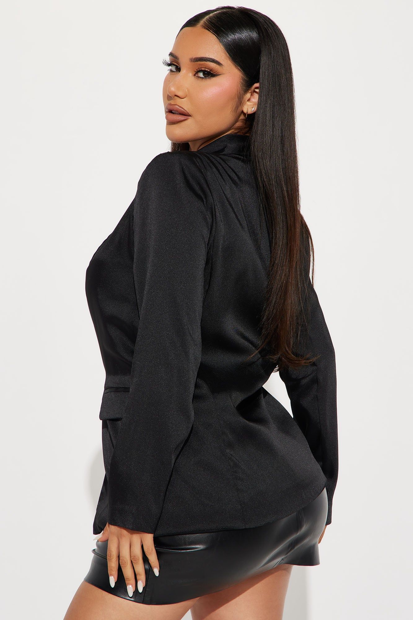 Abby Blazer - Black sold by Fashion Nova product image thumbnail 3