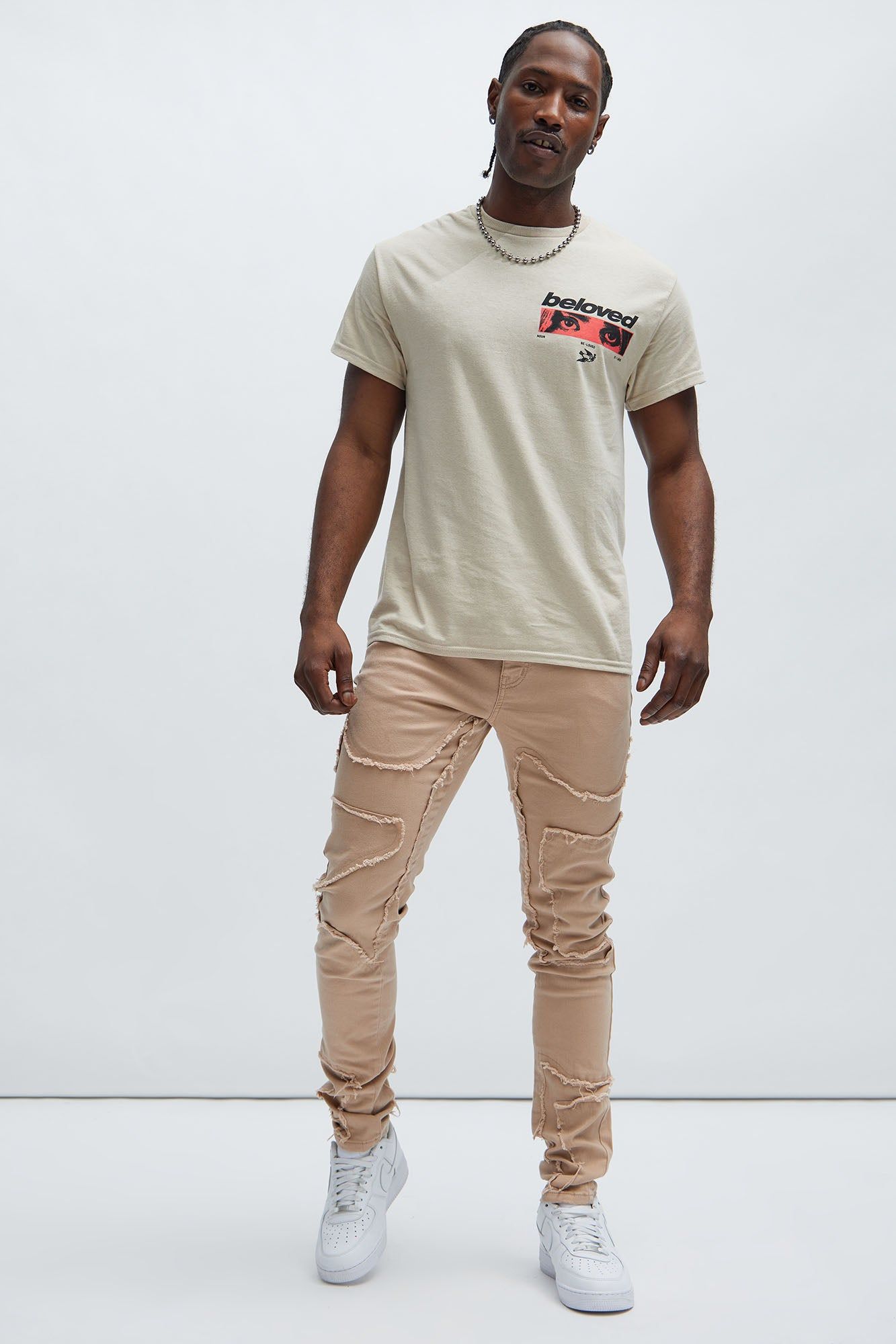 Beloved And Admired Short Sleeve Tee - Sand sold by Fashion Nova product image thumbnail 2
