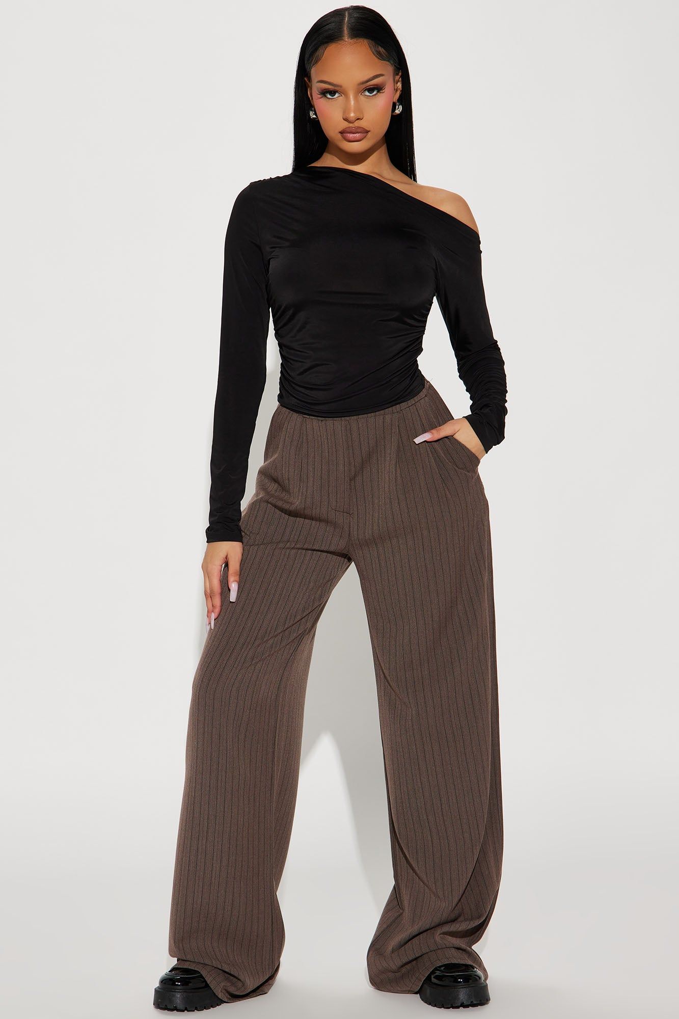 Powerplay Long Sleeve Top - Black sold by Fashion Nova product image thumbnail 2