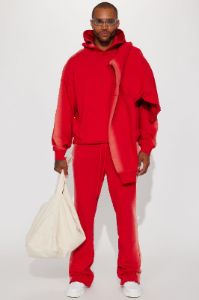 Tyson All You Oversize Hoodie - Red sold by Fashion Nova