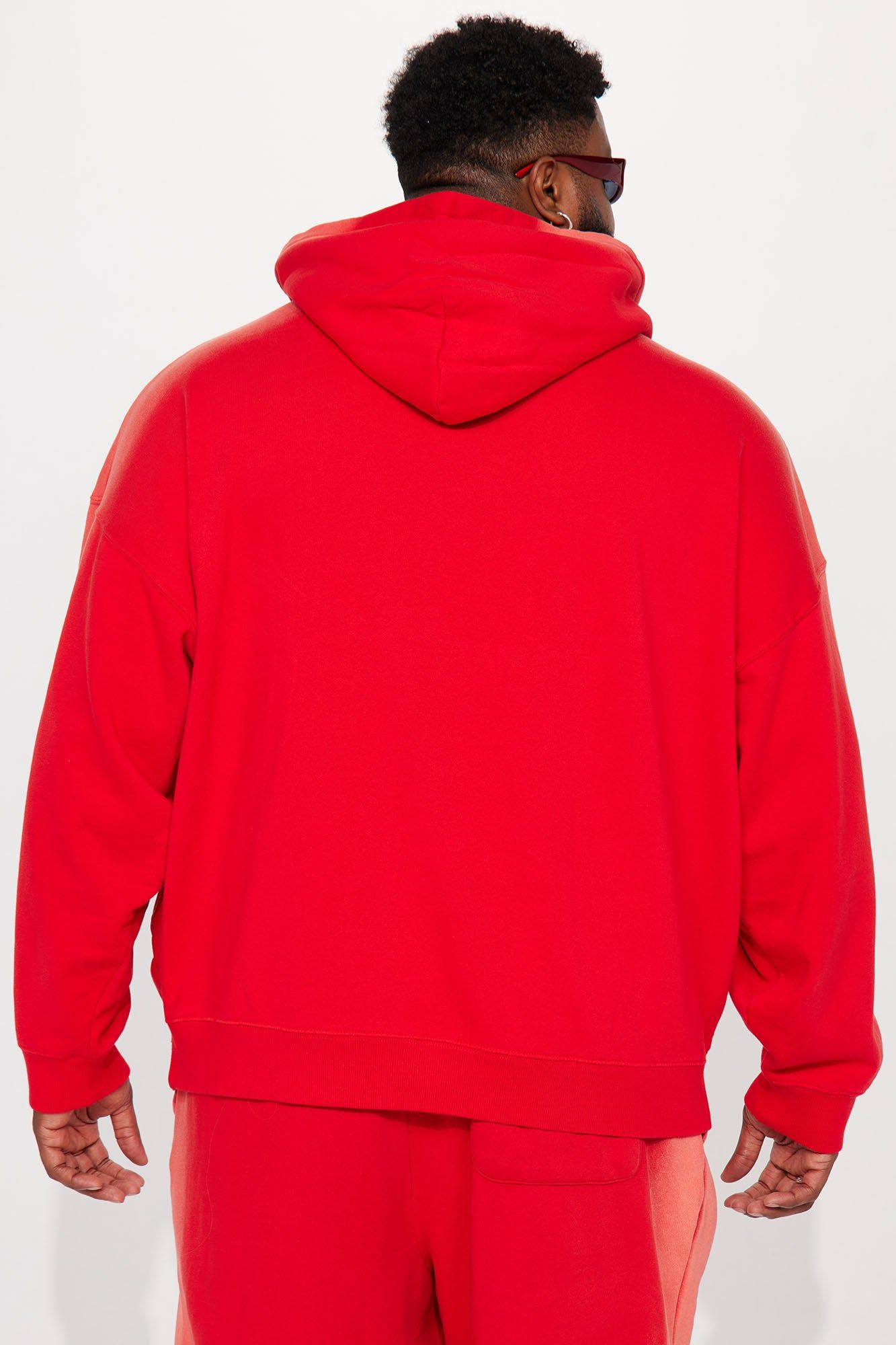 Tyson All You Oversize Hoodie - Red sold by Fashion Nova product image thumbnail 7