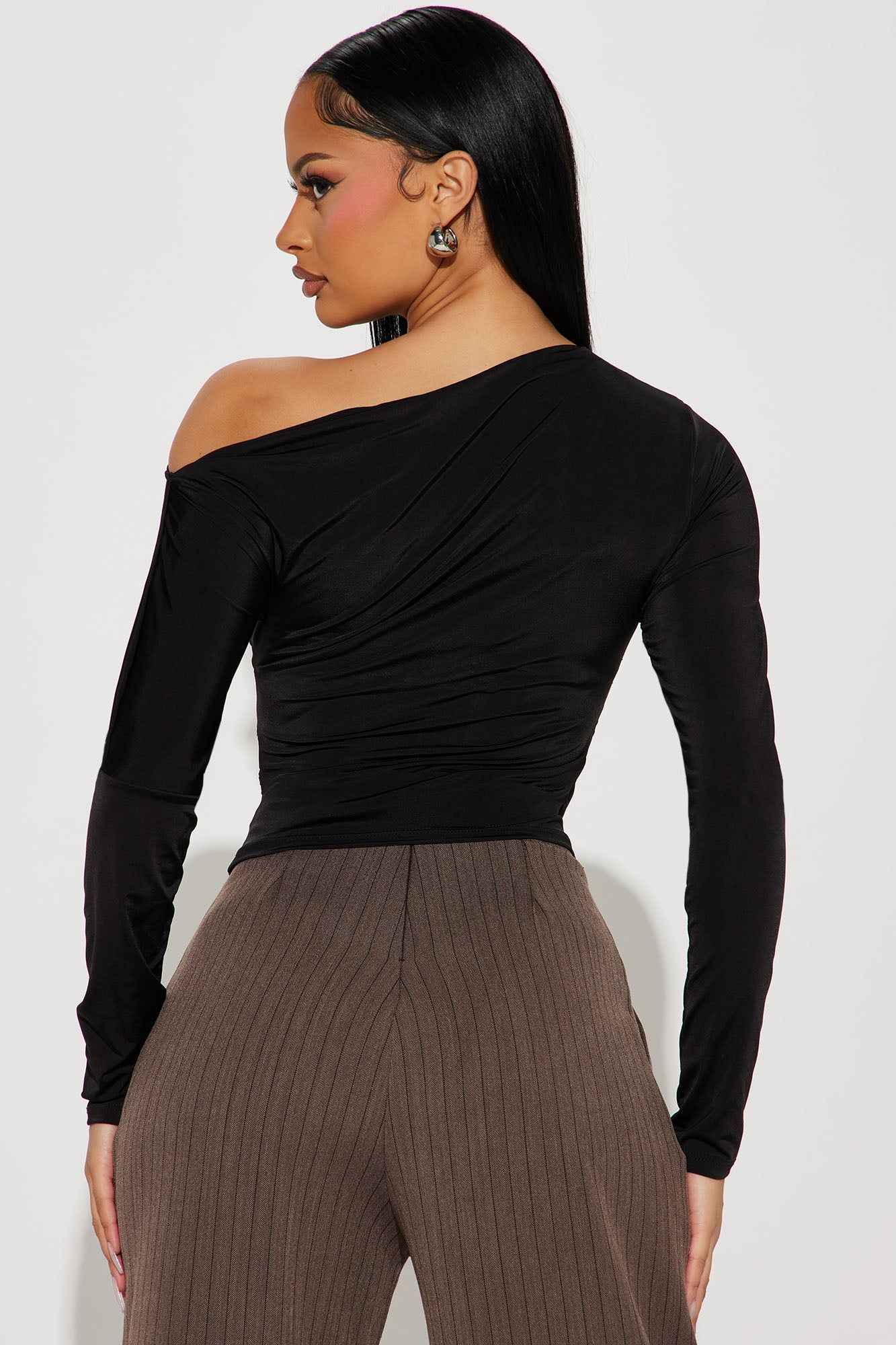 Powerplay Long Sleeve Top - Black sold by Fashion Nova product image thumbnail 3