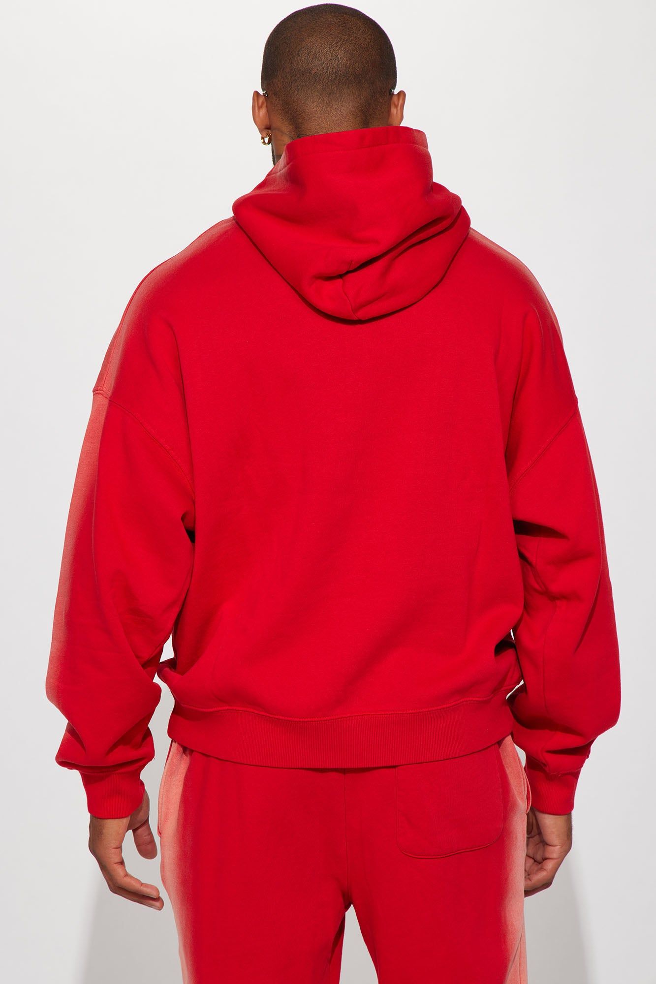 Tyson All You Oversize Hoodie - Red sold by Fashion Nova product image thumbnail 5