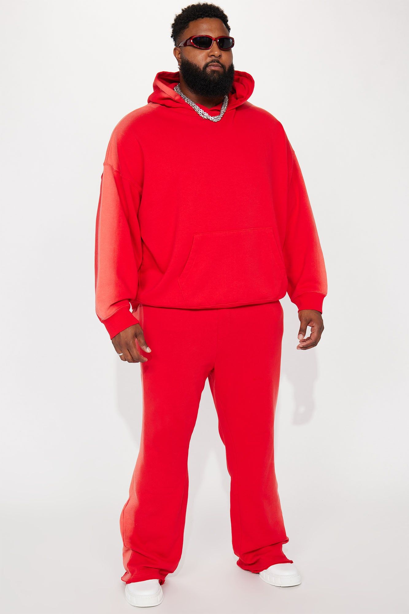 Tyson All You Oversize Hoodie - Red sold by Fashion Nova product image thumbnail 6
