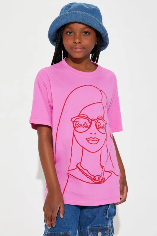 Mini Barbie Daria Oversized Tee - Pink sold by Fashion Nova