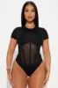Keep That Energy Bodysuit - Black sold by Fashion Nova